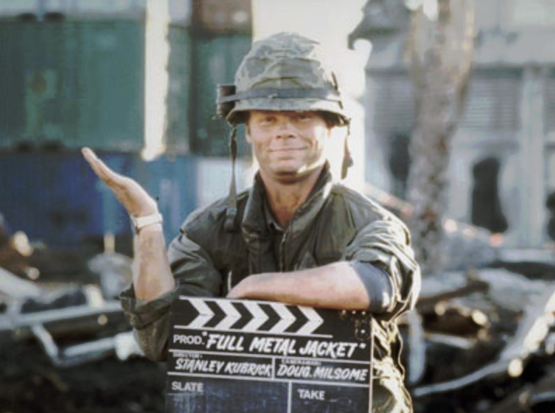 Kevyn Major Howard with the clapper